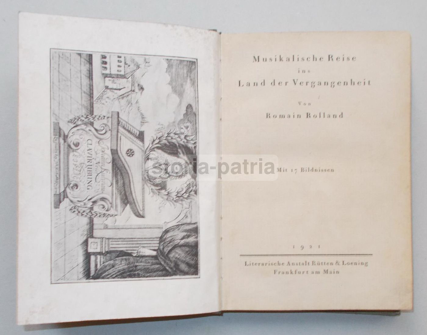 Musikalische Reise Ins Land Der Vergangenheit Di Romain Rolland (1921)