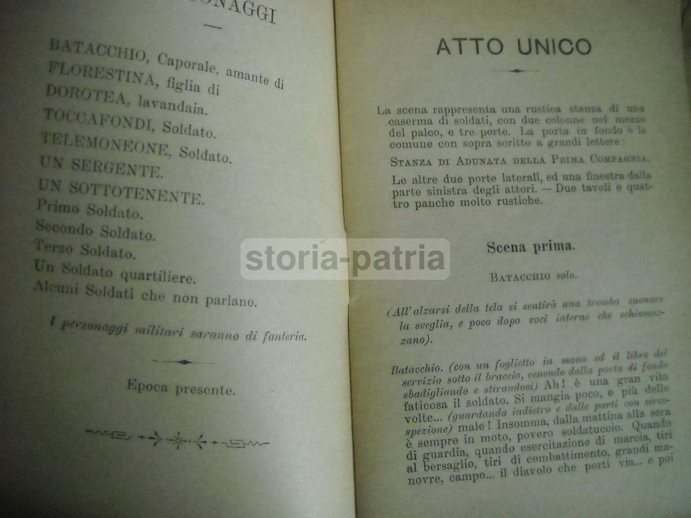 La Lavandaja Del Reggimento Di Angelo Mecchi, Firenze 1911