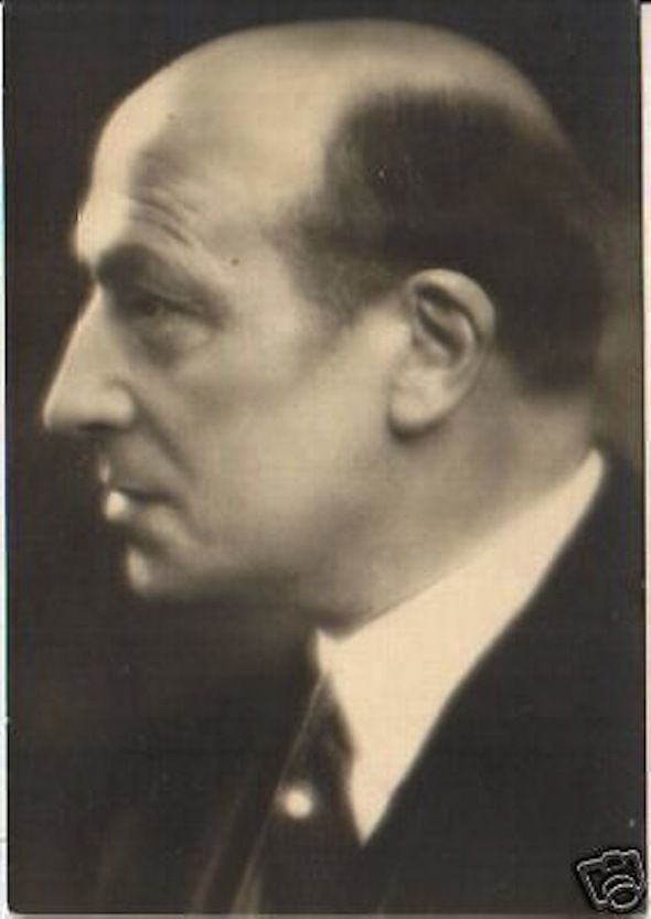 Foto Cartolina Ruggero Ruggeri Attore Teatrale Fano Camuzzi 1930