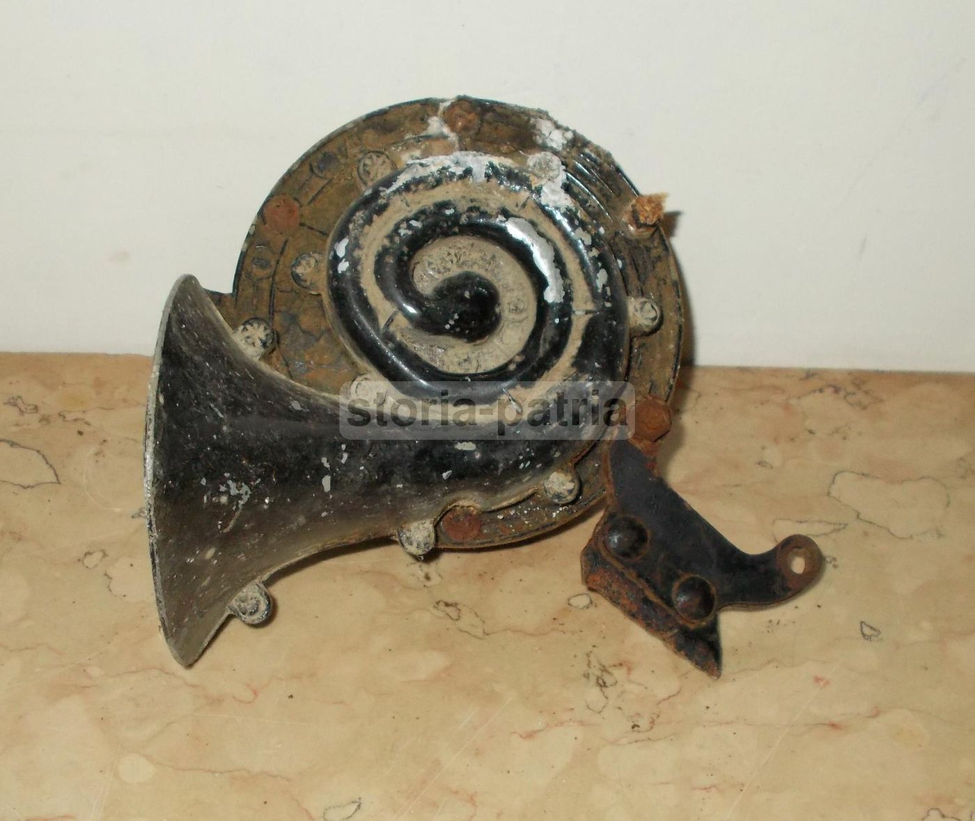 Tromba Acustica Antica Per Auto, Anni 1950 60