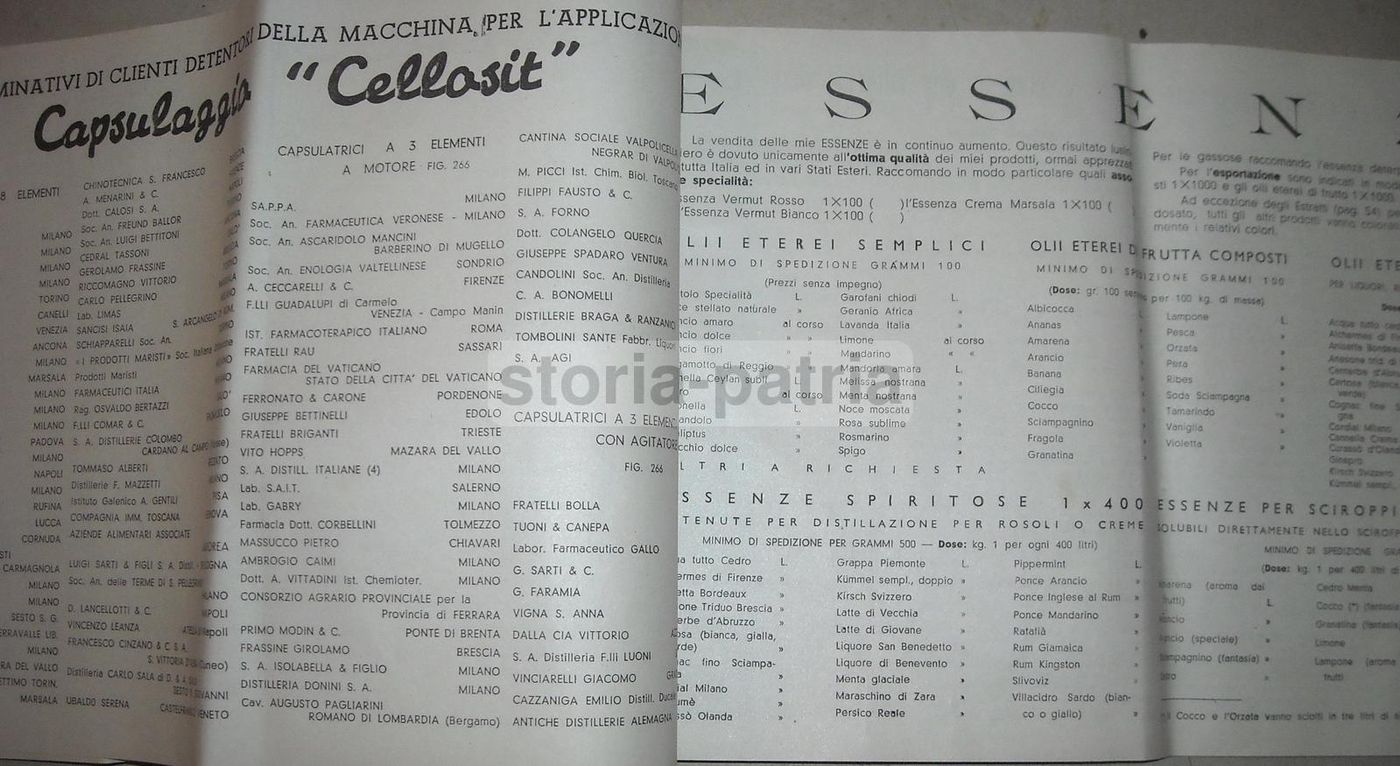 Catalogo Bellavita Pompe E Filtri Enologia Milano Anni '30