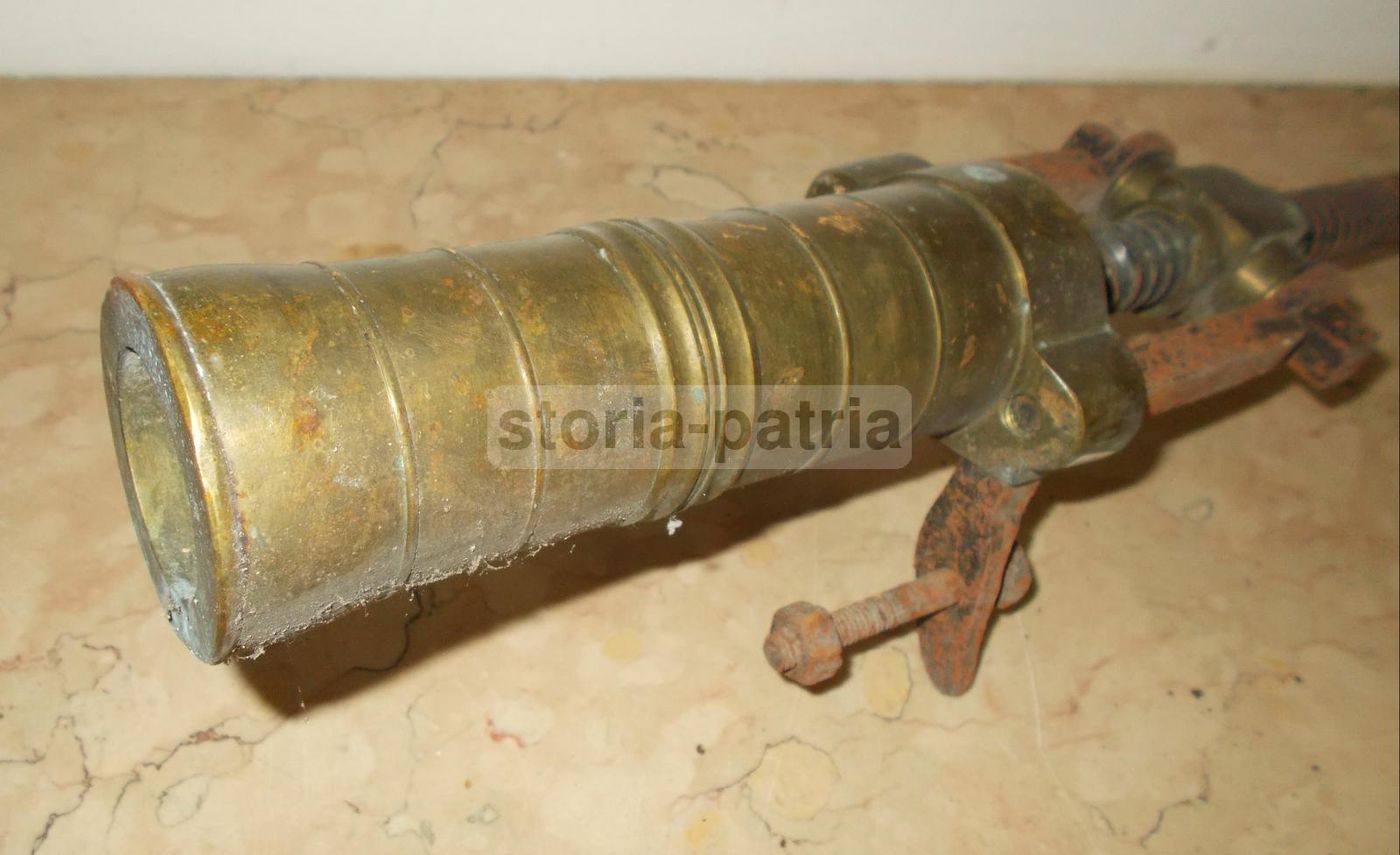 Antico Torchietto Per Pasta In Ottone E Ferro, Epoca '900
