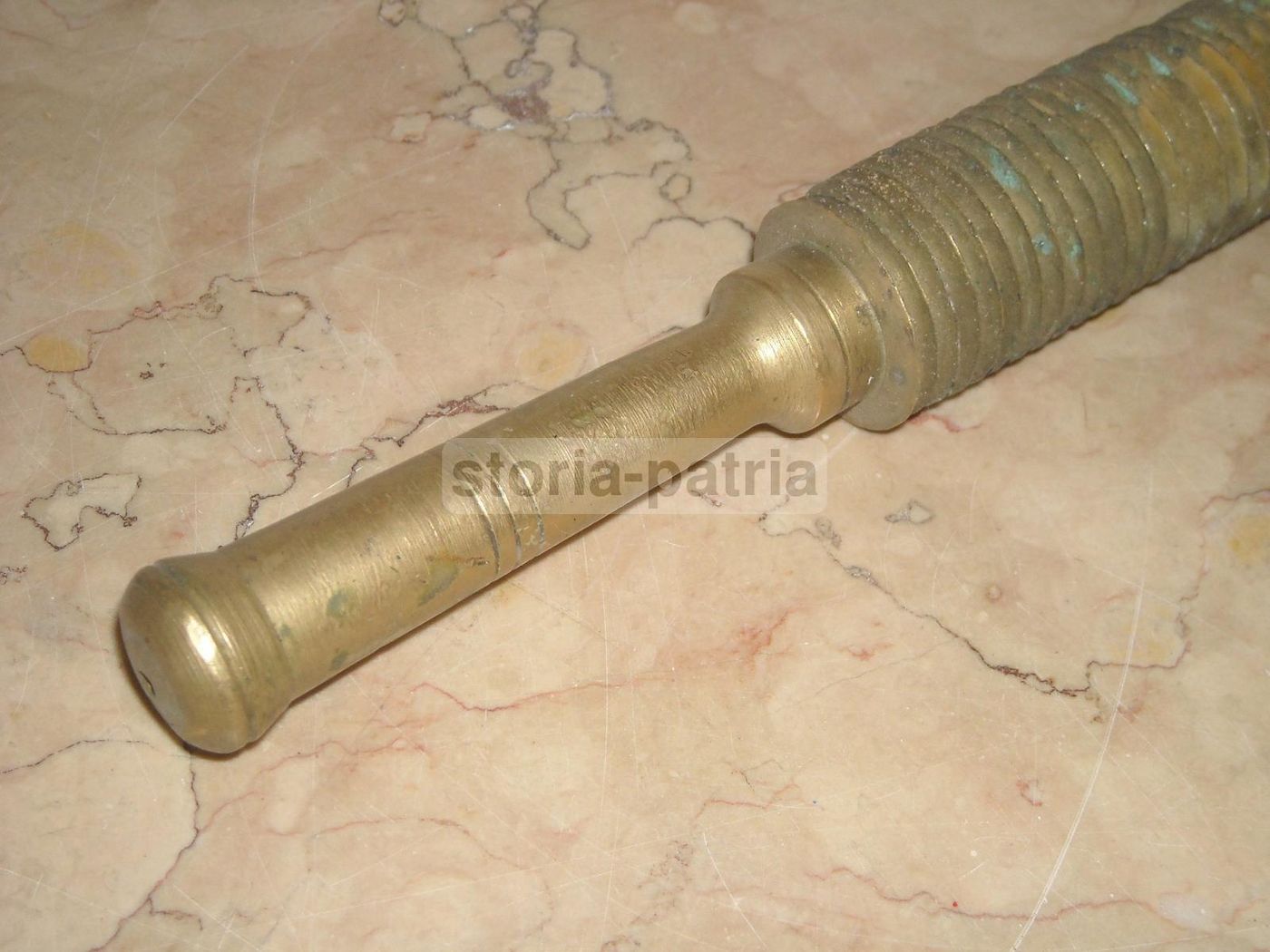 Antico Attrezzo Per Pasta Troccoli In Ottone Fine '800 Originale