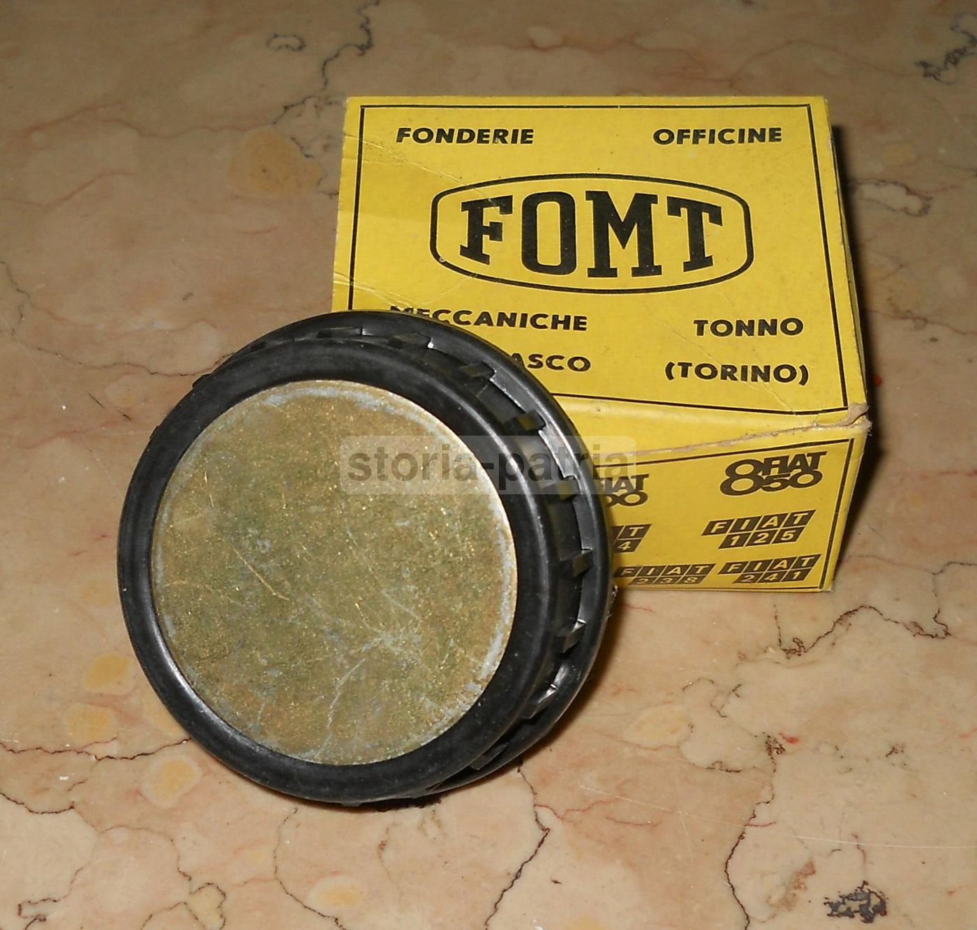 Tappo Serbatoio Benzina Fiat Fomt Anni 70 80 Modello 650 Cromato