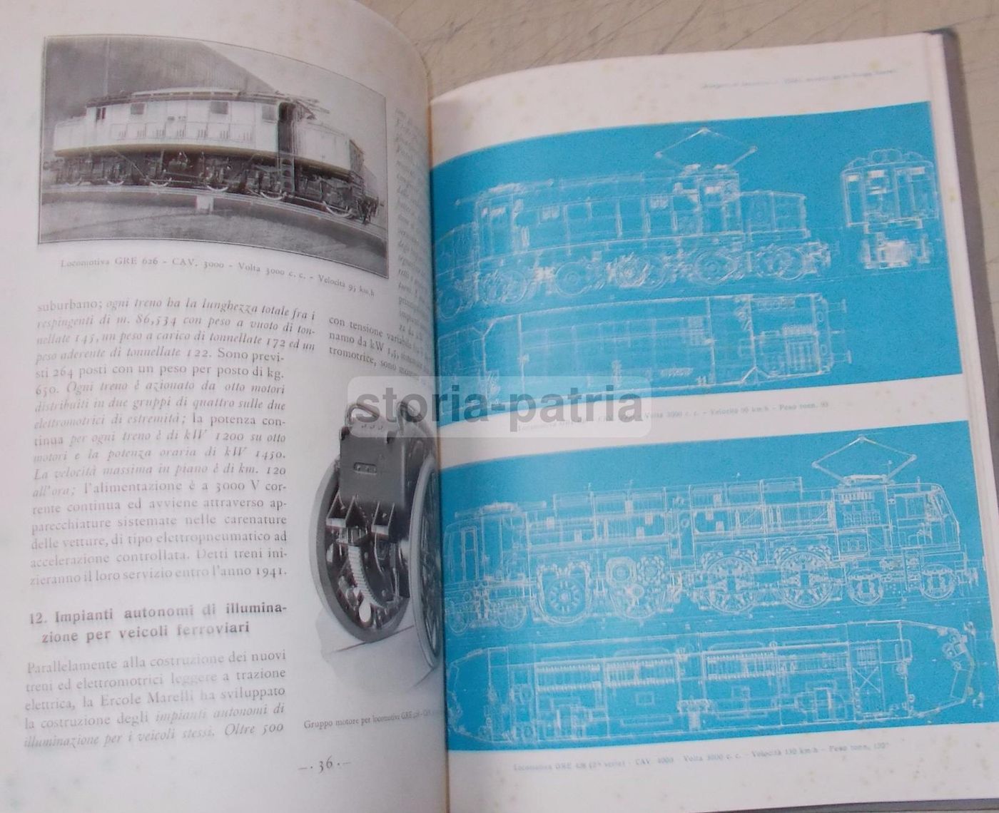 Ercole Marelli 1941: Sviluppi Tecnici Elettromeccanica E Motori
