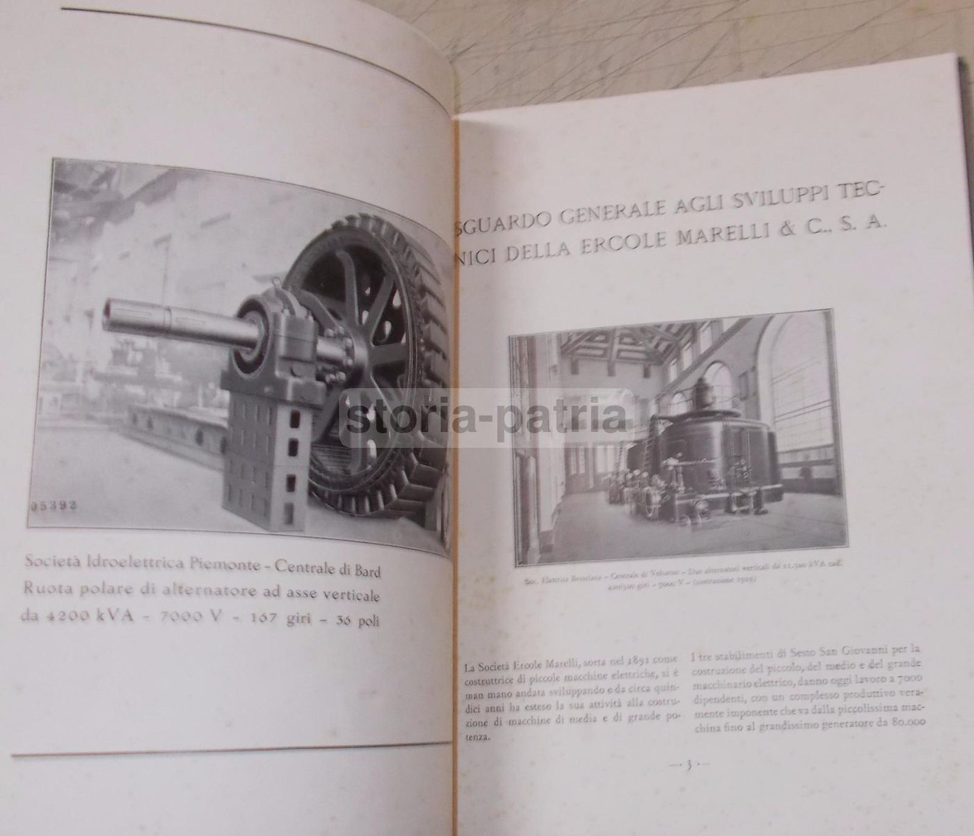 Ercole Marelli 1941: Sviluppi Tecnici Elettromeccanica E Motori