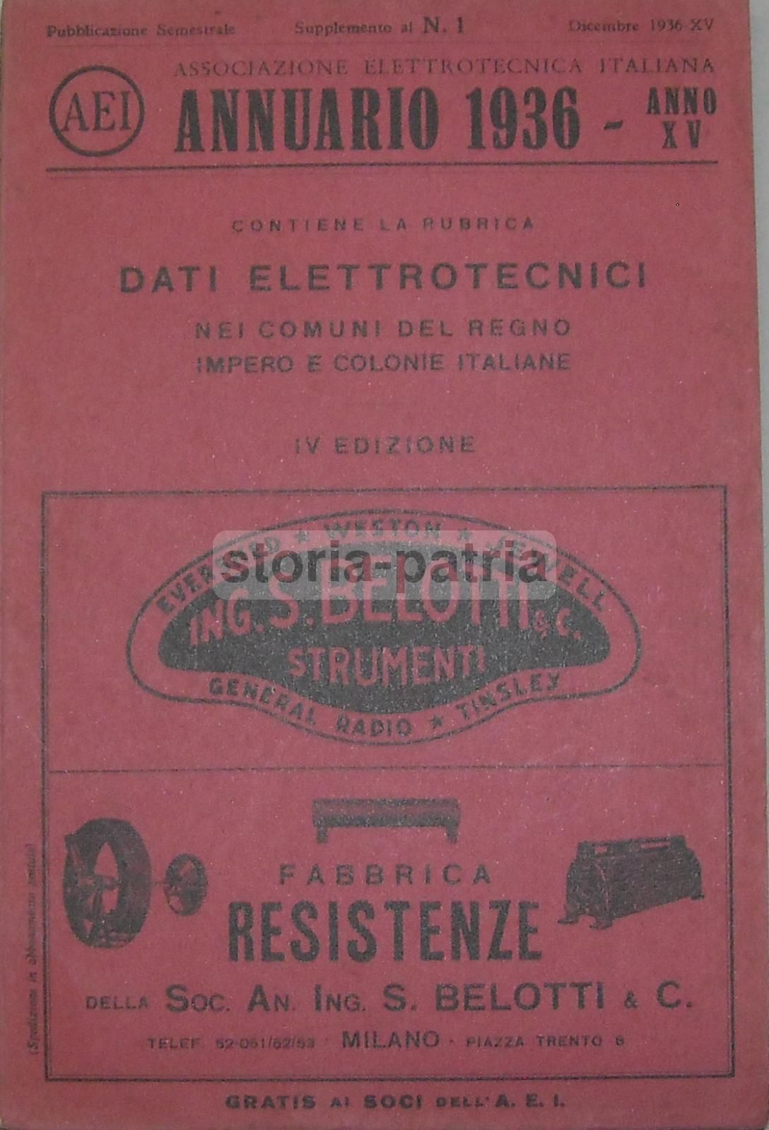 Pubblicità Pirelli Cavetti Impermio 1936 Milano Gomma Elettricità