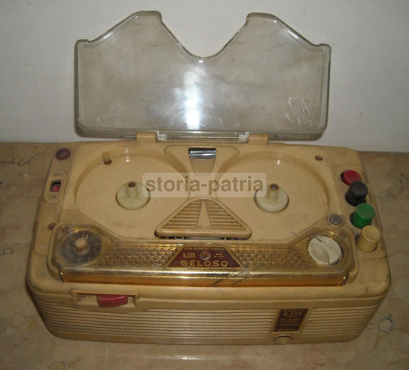 Registratore Geloso G.256 Anni '60 Vintage Da Collezione