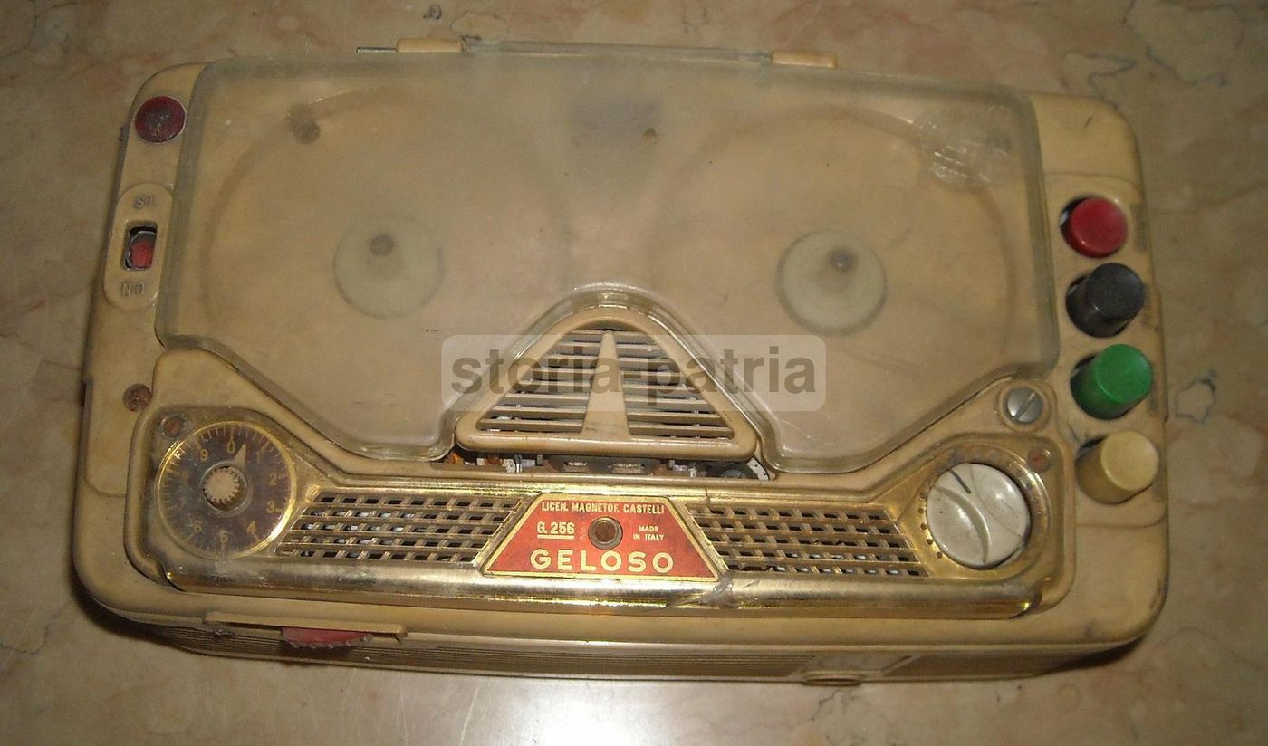 Registratore Geloso G.256 Anni '60 Vintage Da Collezione