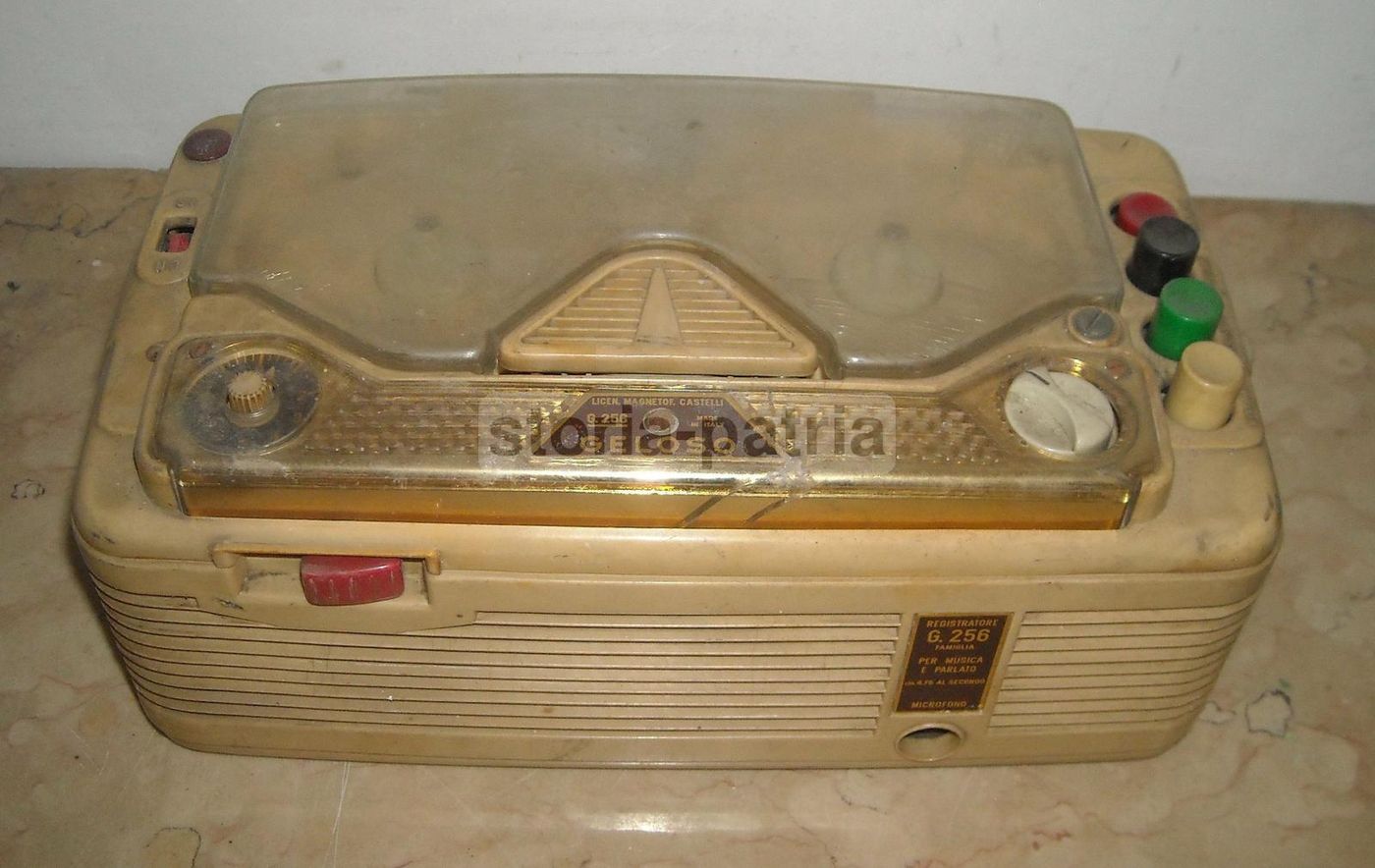 Registratore Geloso G.256 Anni '60 Vintage Da Collezione