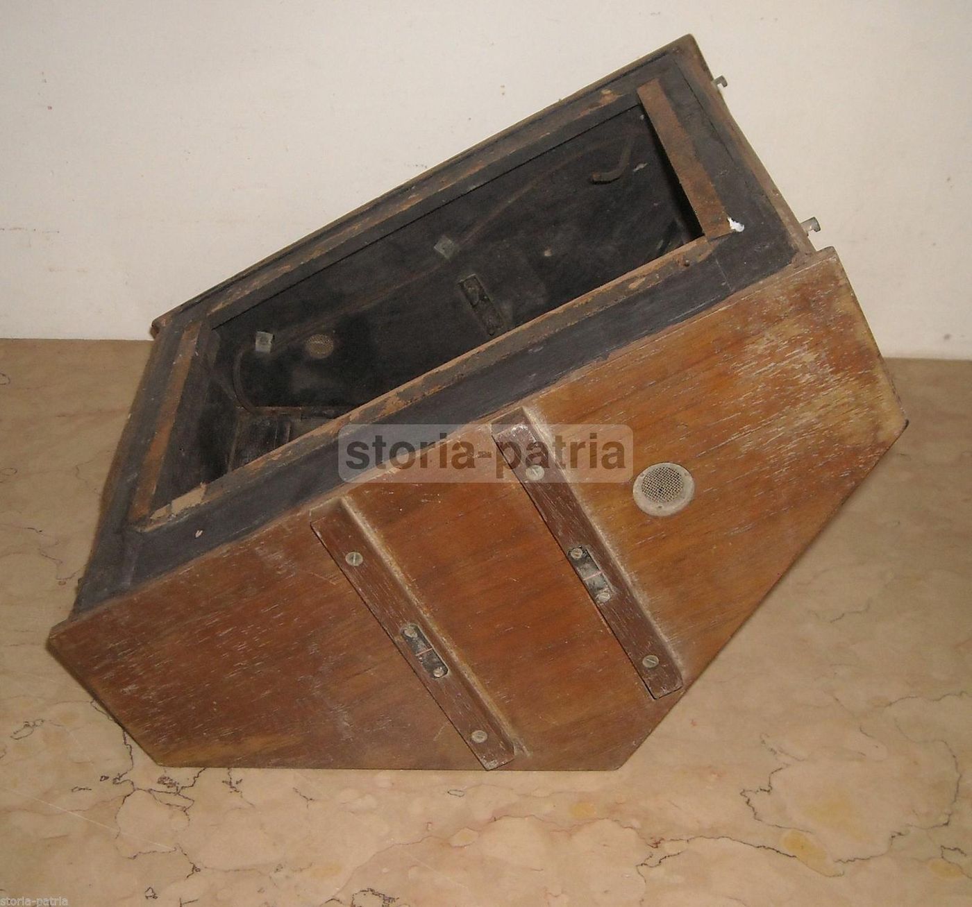 Antico Proiettore Ottico In Legno, Primi '900