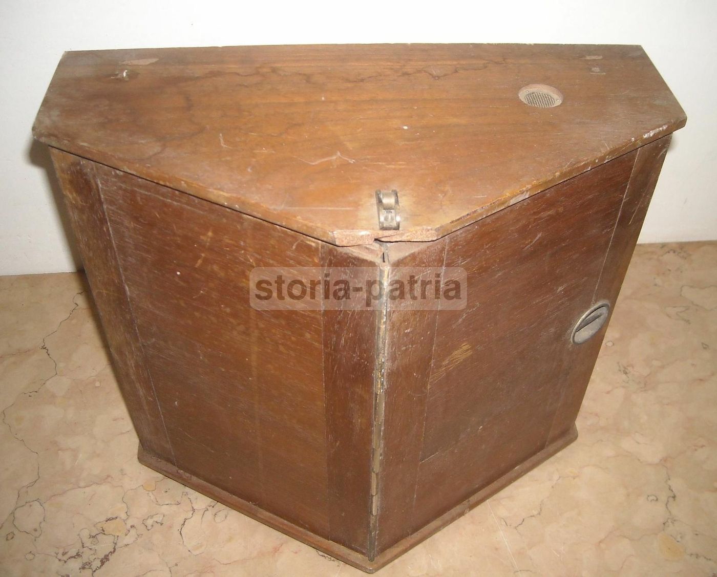 Antico Proiettore Ottico In Legno, Primi '900