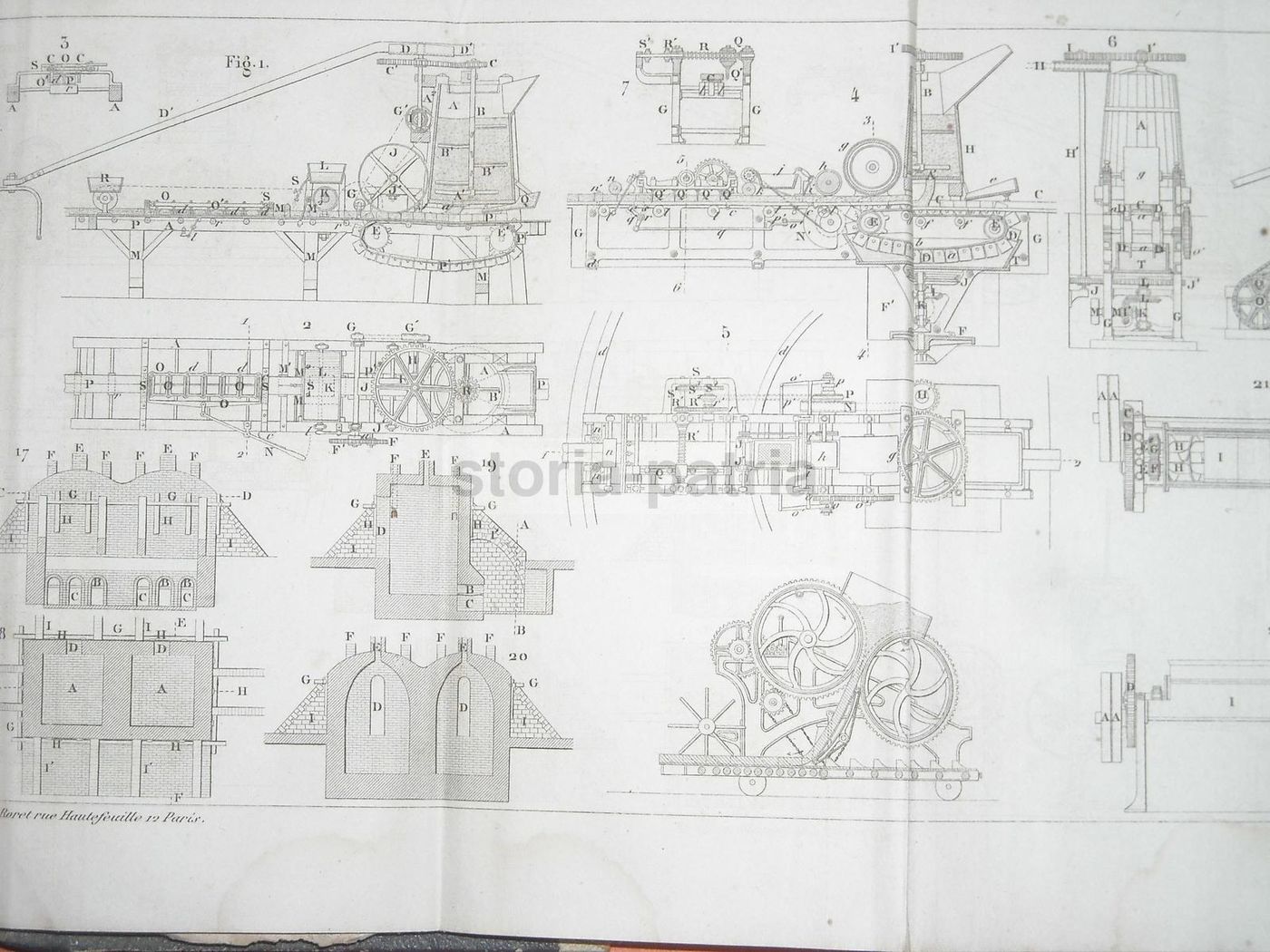 Manuale Briquetier Tuilier Malepeyre 1864 Mattoni Argilla