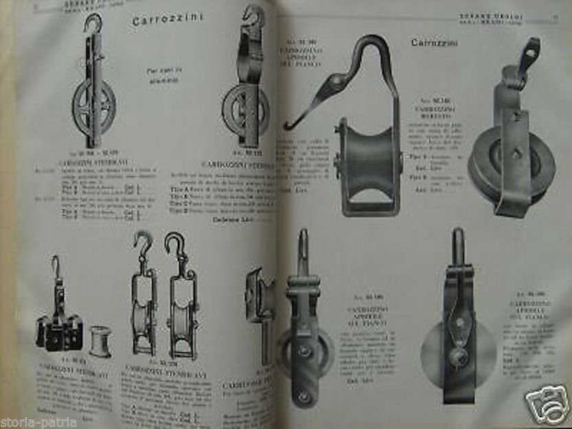 Catalogo Uboldi 1952 Attrezzi Linee Elettriche Bassa Alta Tensione