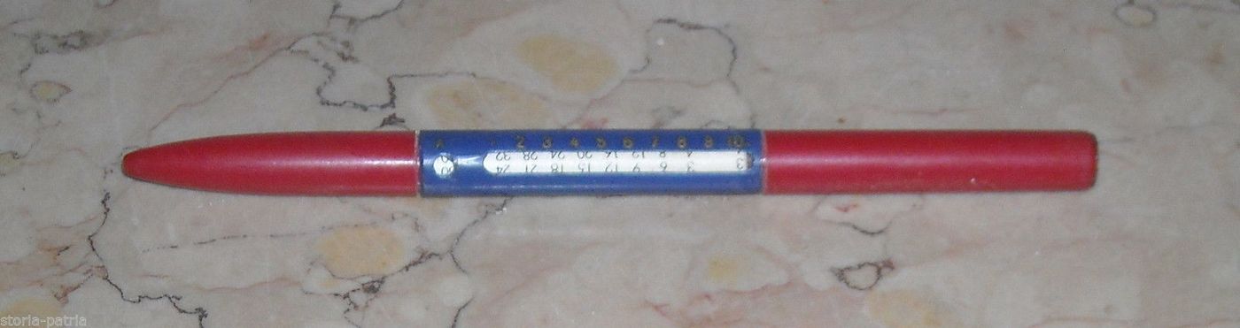 Penna Calcolatrice Vintage Anni 50 Da Collezione Per Pennino