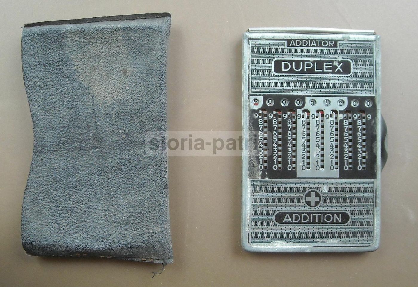 Addiator Duplex   Calcolatrice Meccanica Tascabile, Anni '30