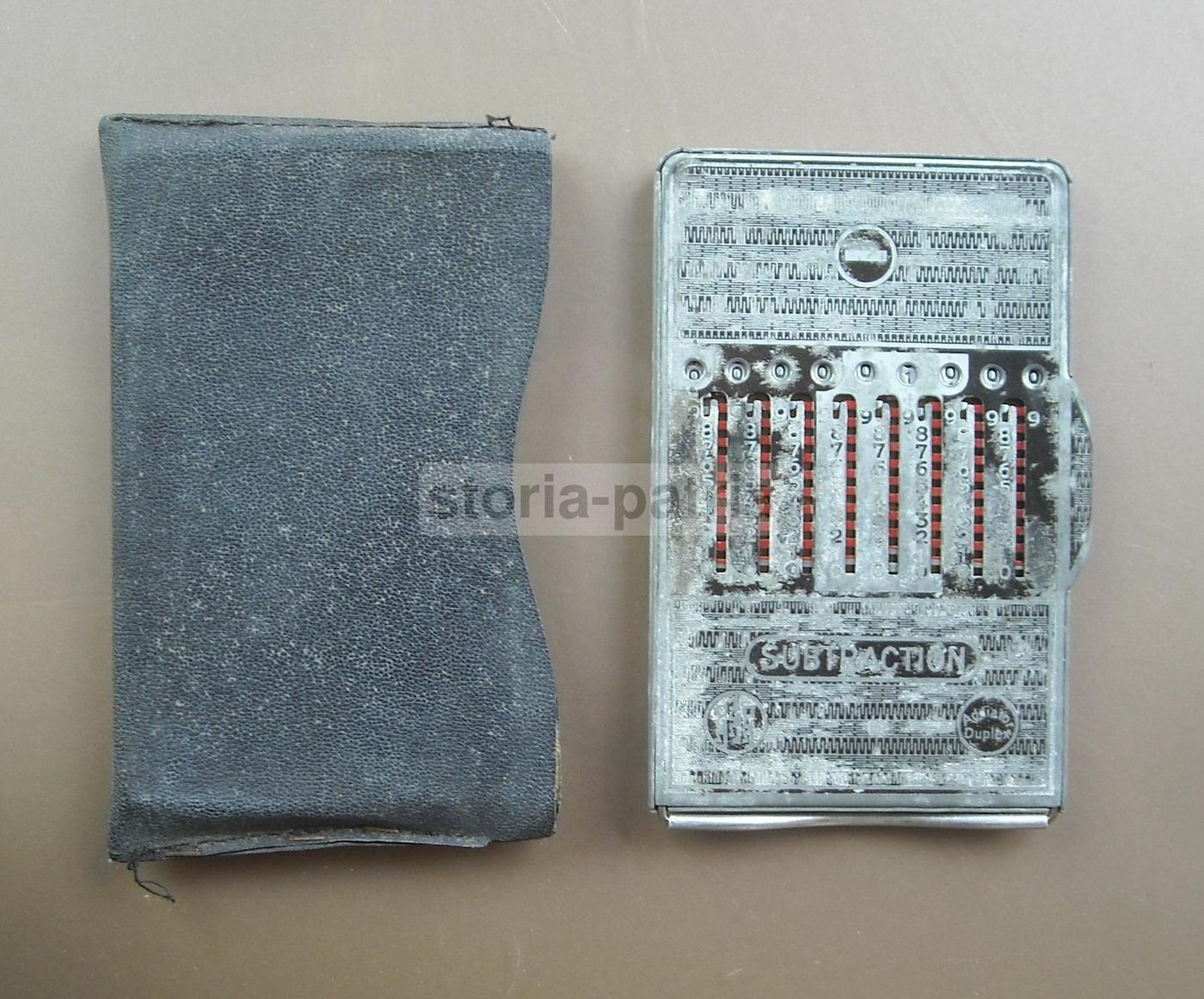 Addiator Duplex   Calcolatrice Meccanica Tascabile, Anni '30