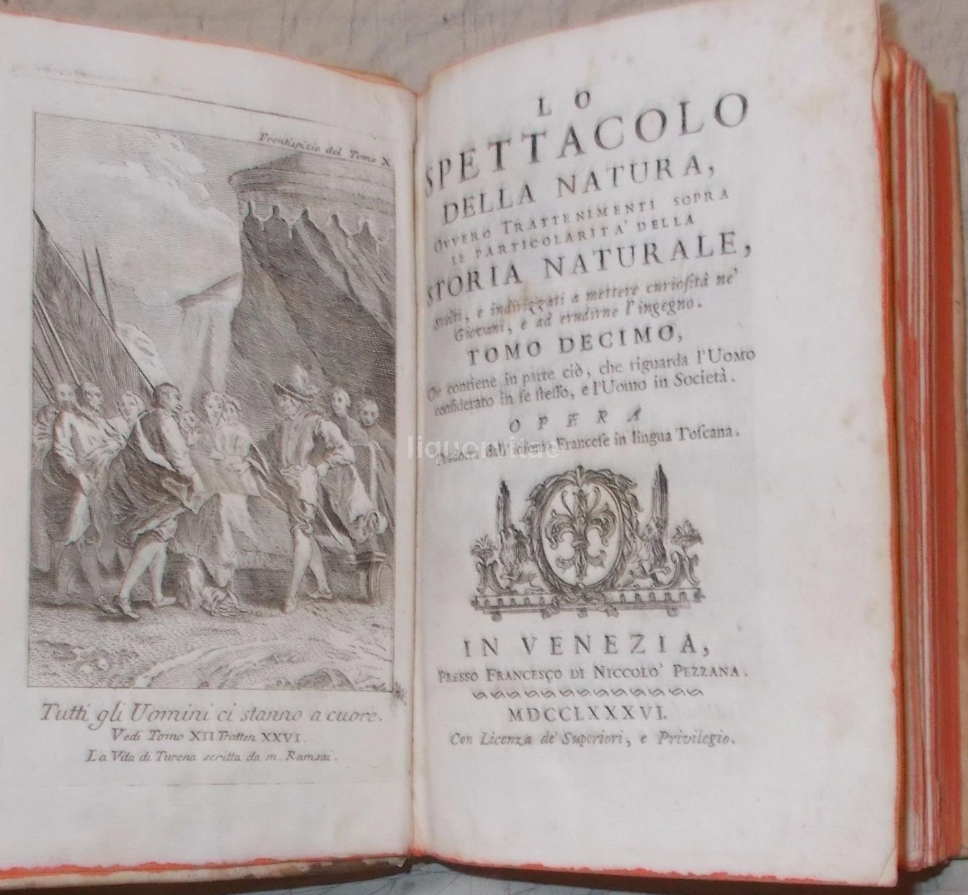 Lo Spettacolo Della Natura (Venezia, 1786)   Meccanica, Ottica E Molini