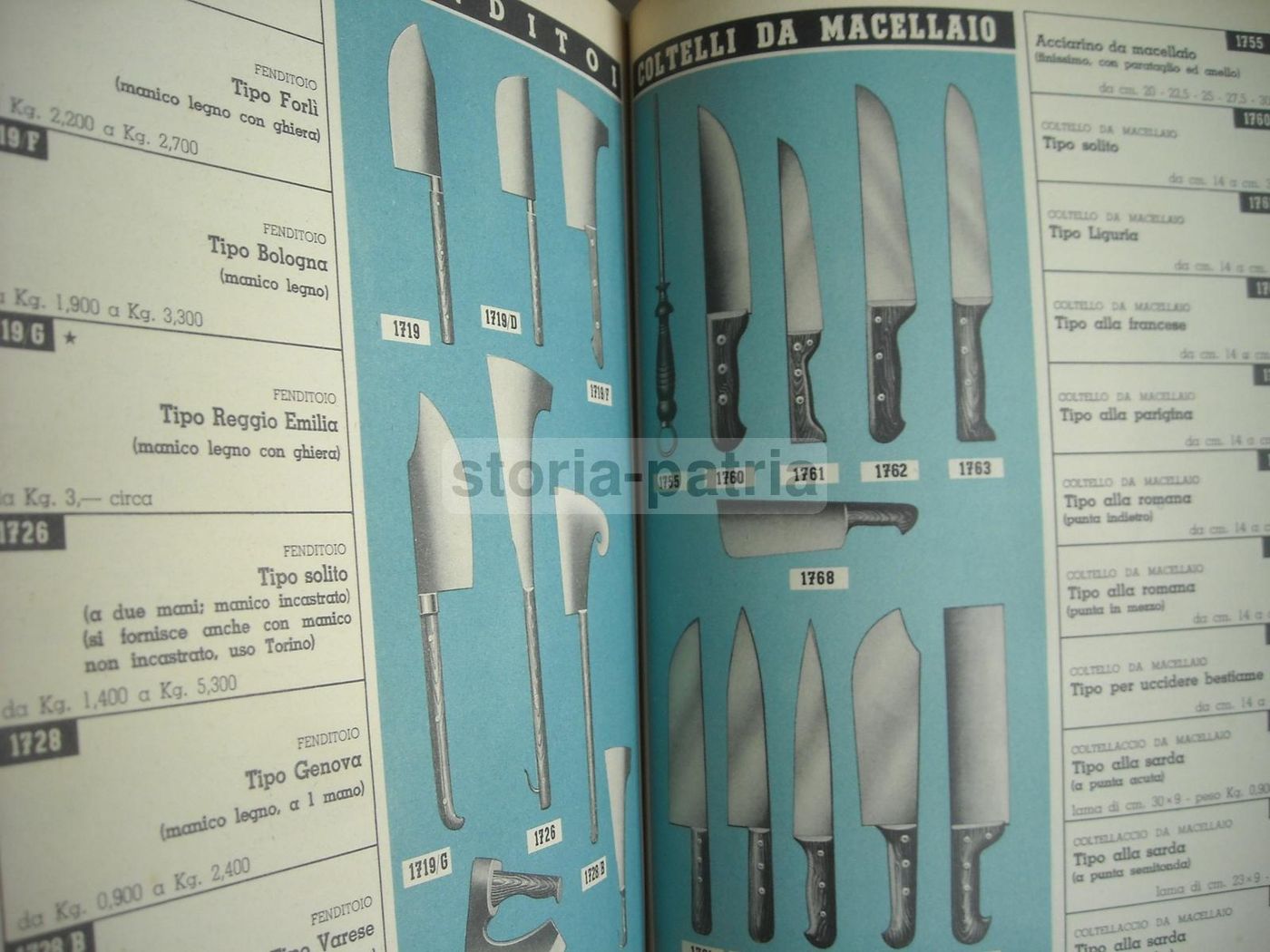 Catalogo Officine Netro Rubino 1940: Utensili In Ferro E Coltelleria