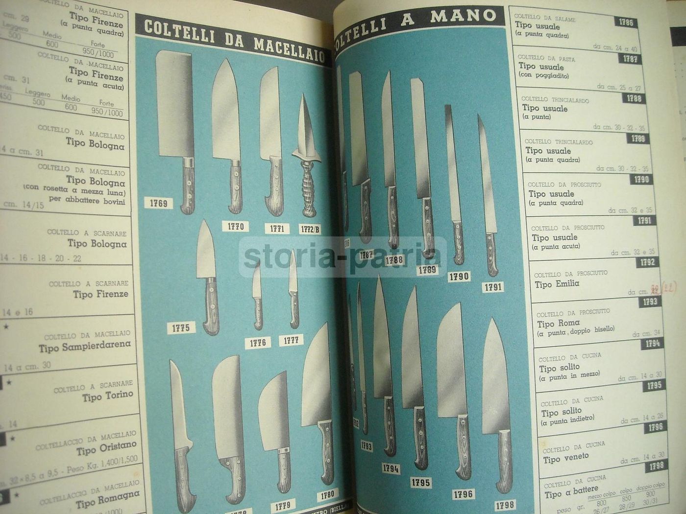 Catalogo Officine Netro Rubino 1940: Utensili In Ferro E Coltelleria