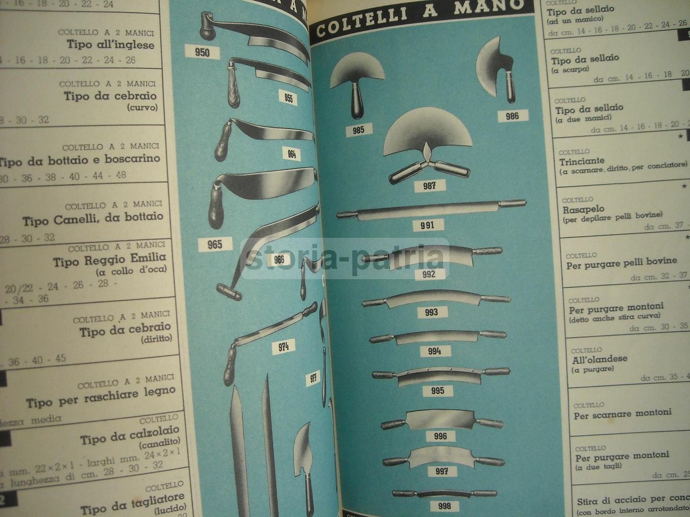 Catalogo Officine Netro Rubino 1940: Utensili In Ferro E Coltelleria