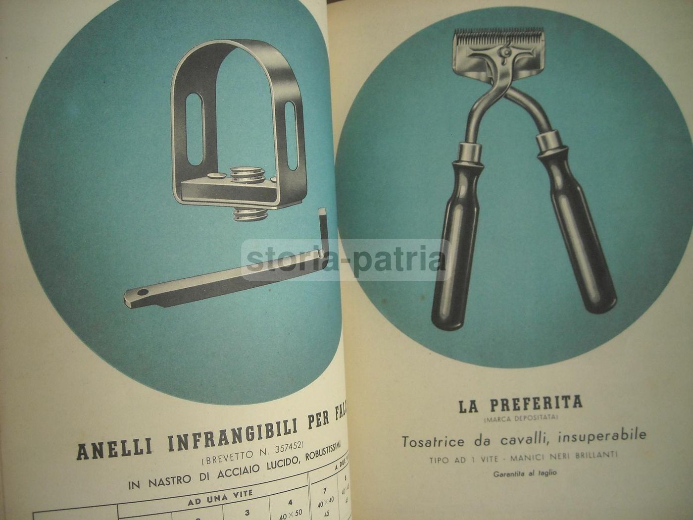 Catalogo Officine Netro Rubino 1940: Utensili In Ferro E Coltelleria