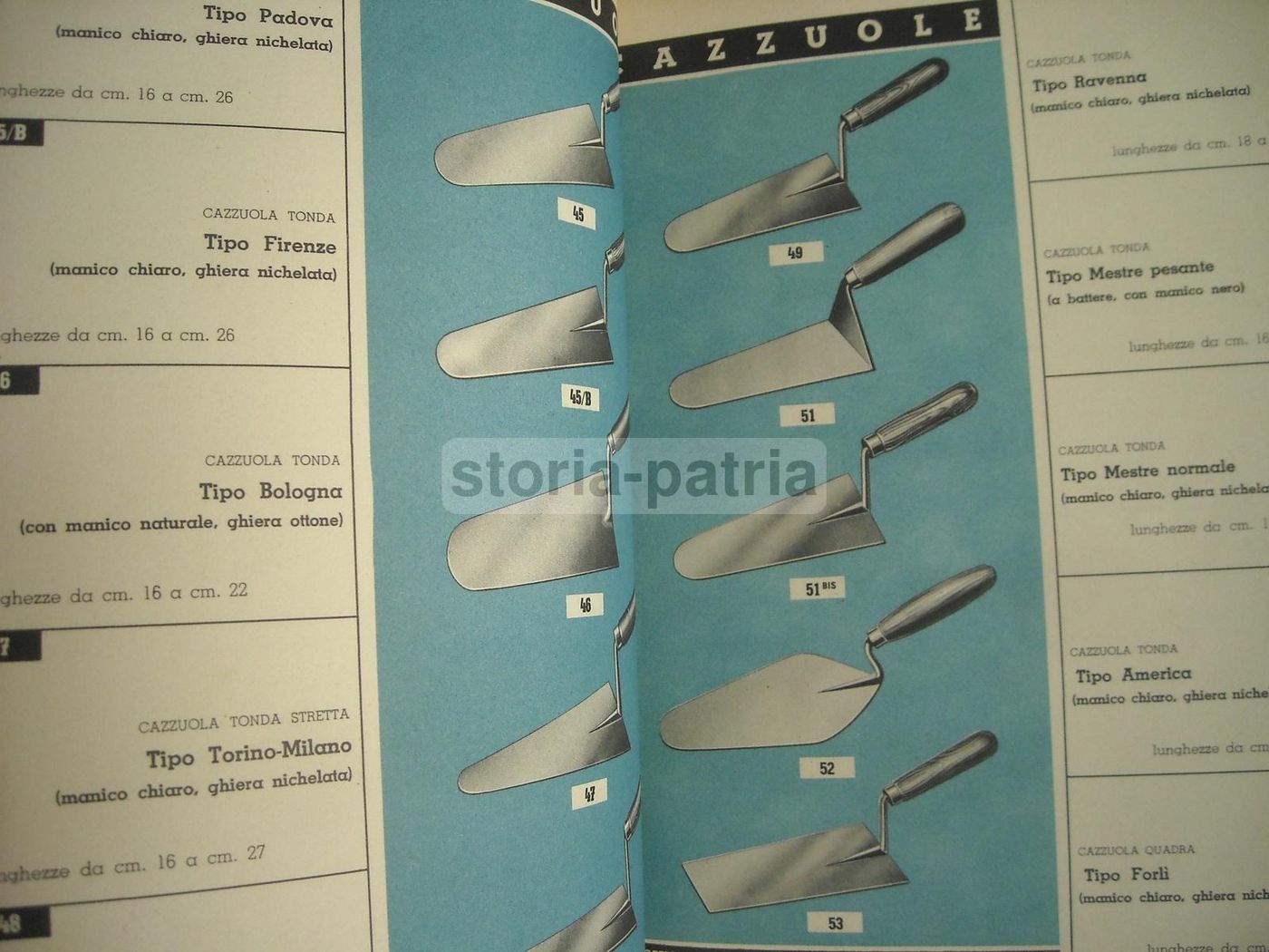 Catalogo Officine Netro Rubino 1940: Utensili In Ferro E Coltelleria