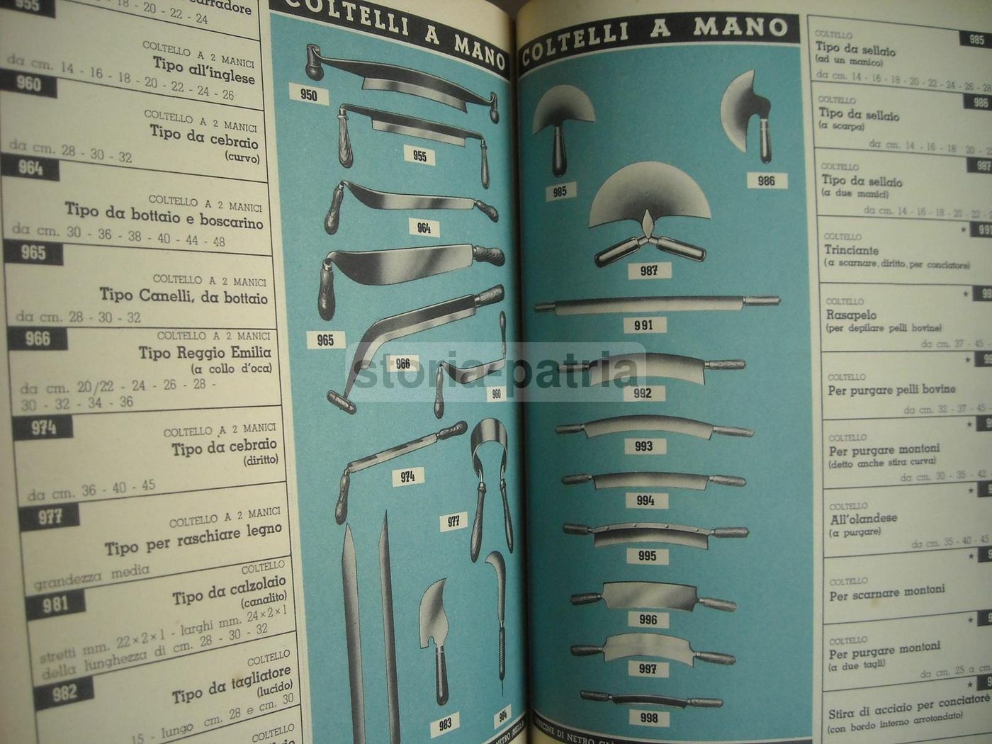 Catalogo Officine Netro Rubino 1940: Utensili In Ferro E Coltelleria