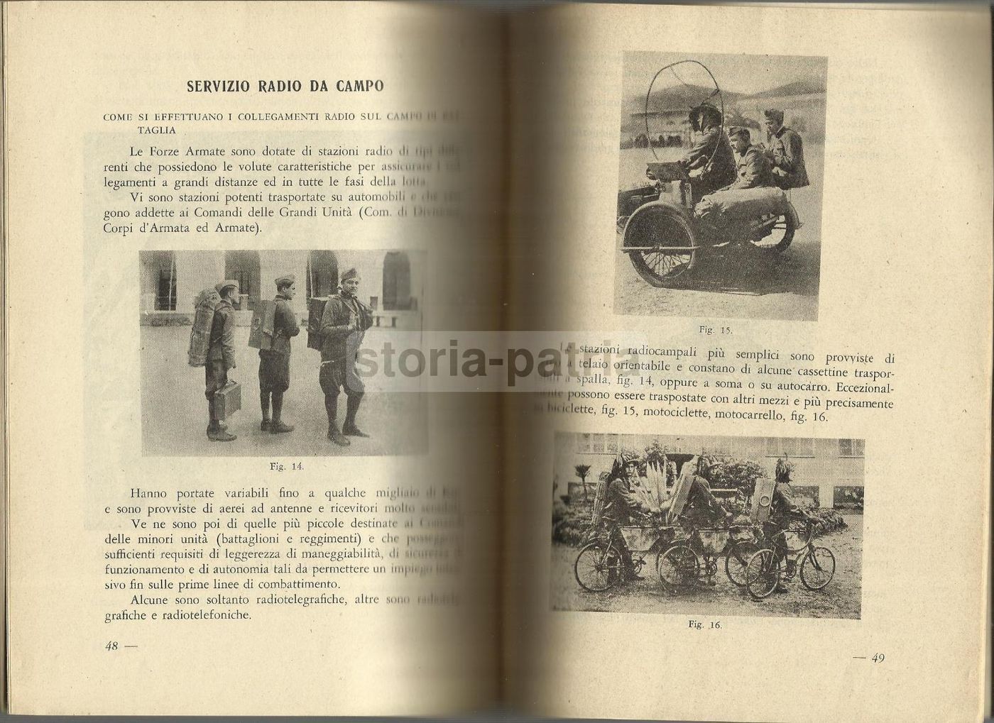 Radiocomunicazioni Premilitari, Guglielmo Marconi   Donato Vox, 1937