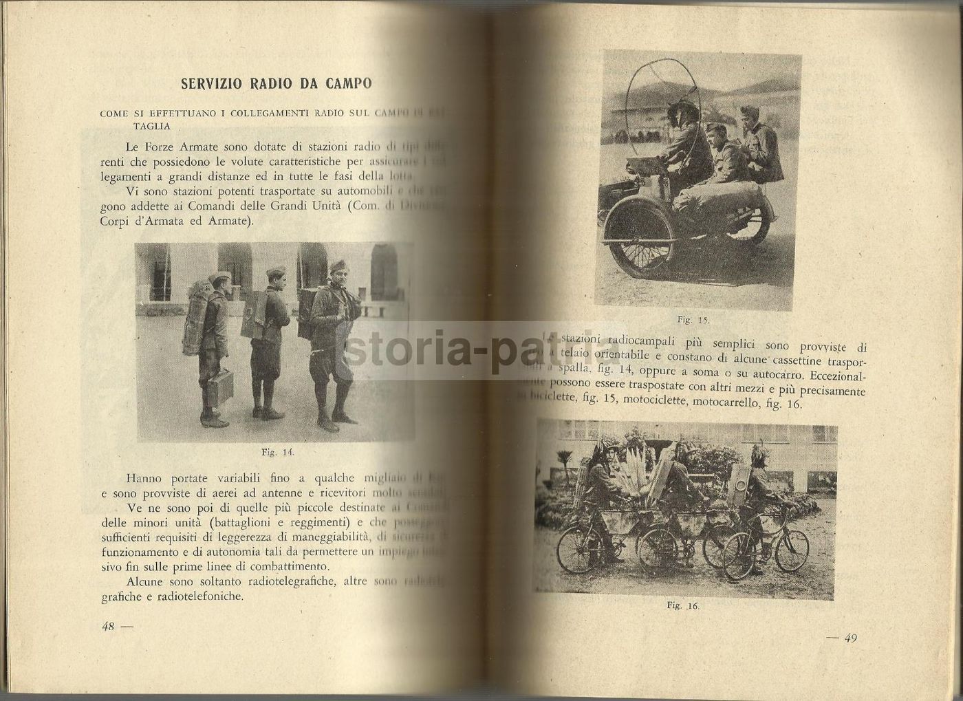 Radiocomunicazioni Premilitari, Guglielmo Marconi   Donato Vox, 1937