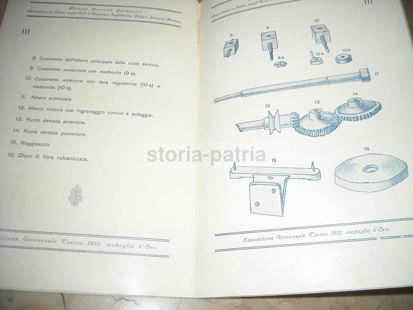 Manuale Macchina Contamonete Audion Francotyp, Milano (circa 1920)