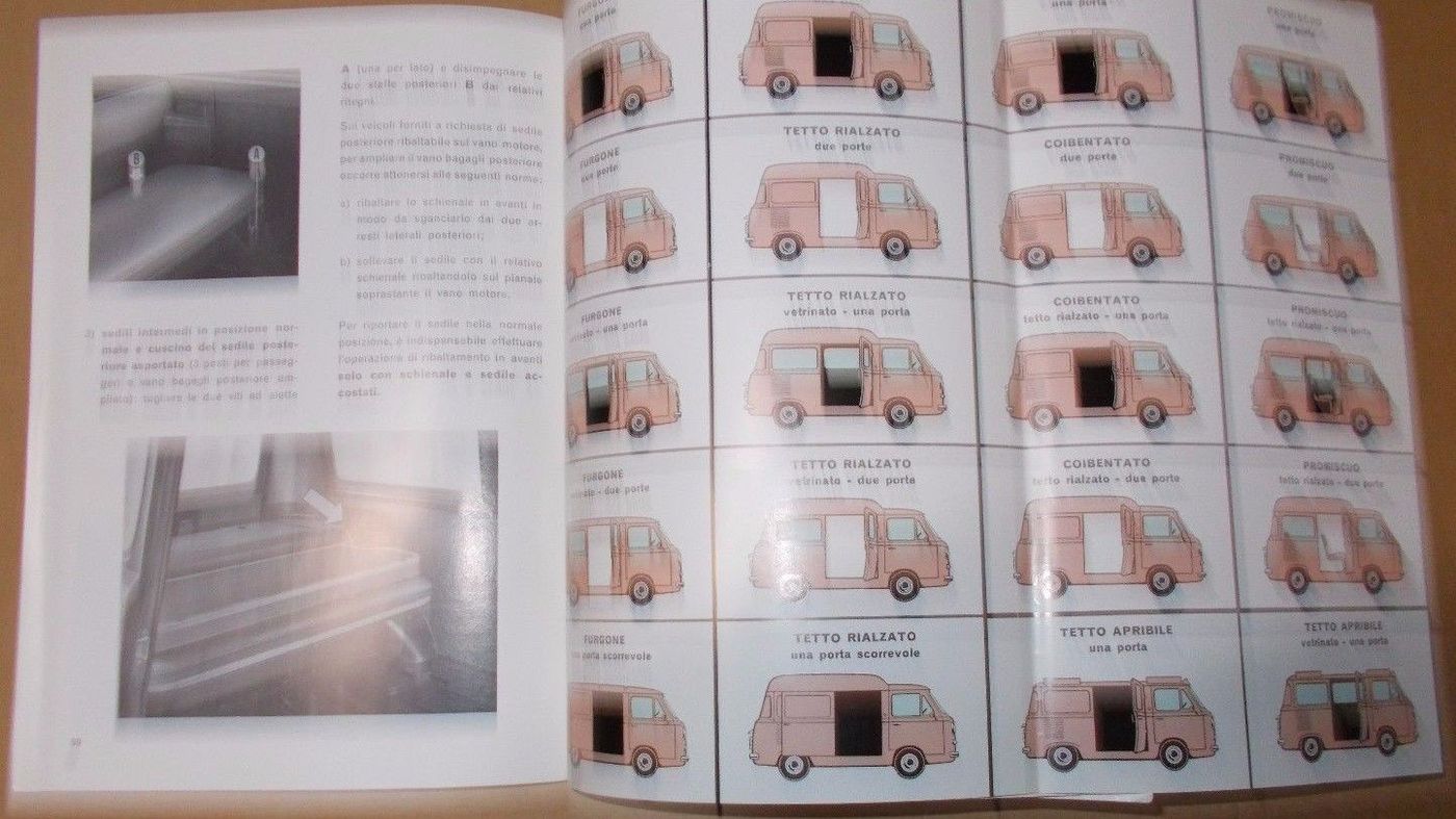 Manuale Uso E Manutenzione Fiat 850 T 1973 Originale d'Epoca