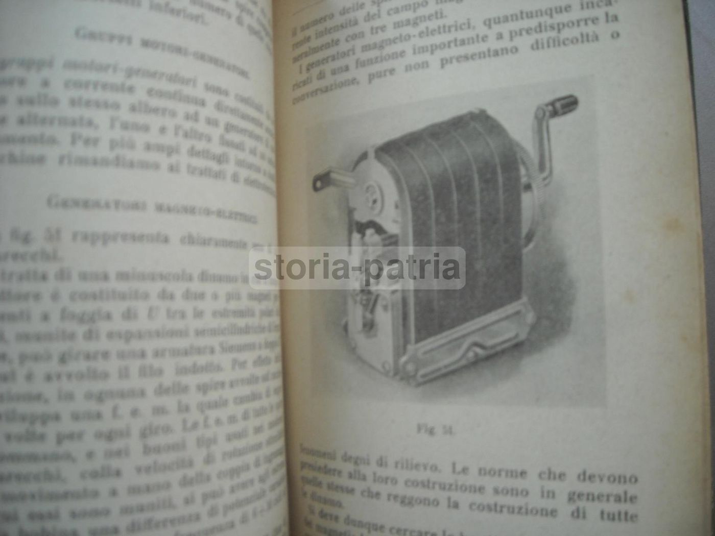 Il Telefono Di Annigoni, Ferrerio E Motta, Hoepli 1920