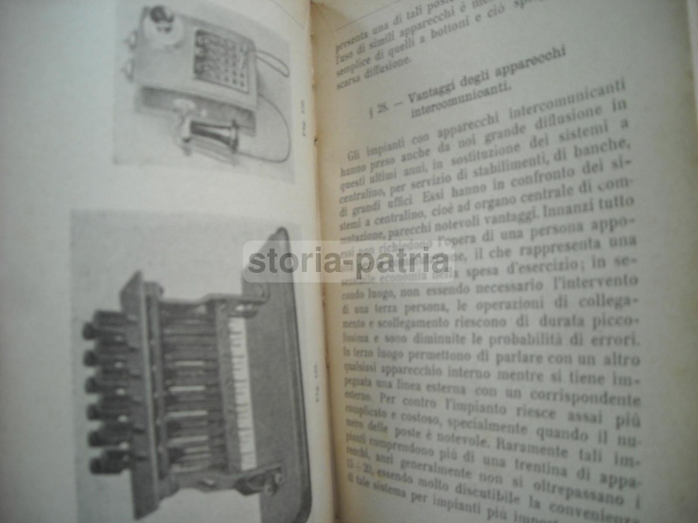 Il Telefono Di Annigoni, Ferrerio E Motta, Hoepli 1920