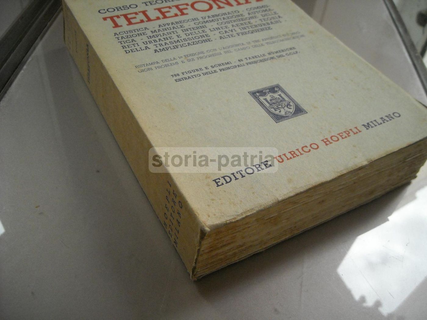 Corso Teorico Pratico Di Telefonia   G. Foddis   Hoepli, 1959