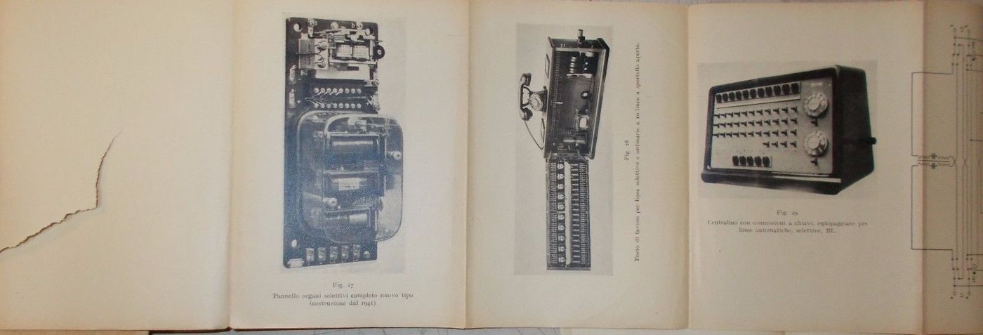 Manuale Telefoni Hasler A Chiamata Selettiva 1947 Ferrovie Dello Stato