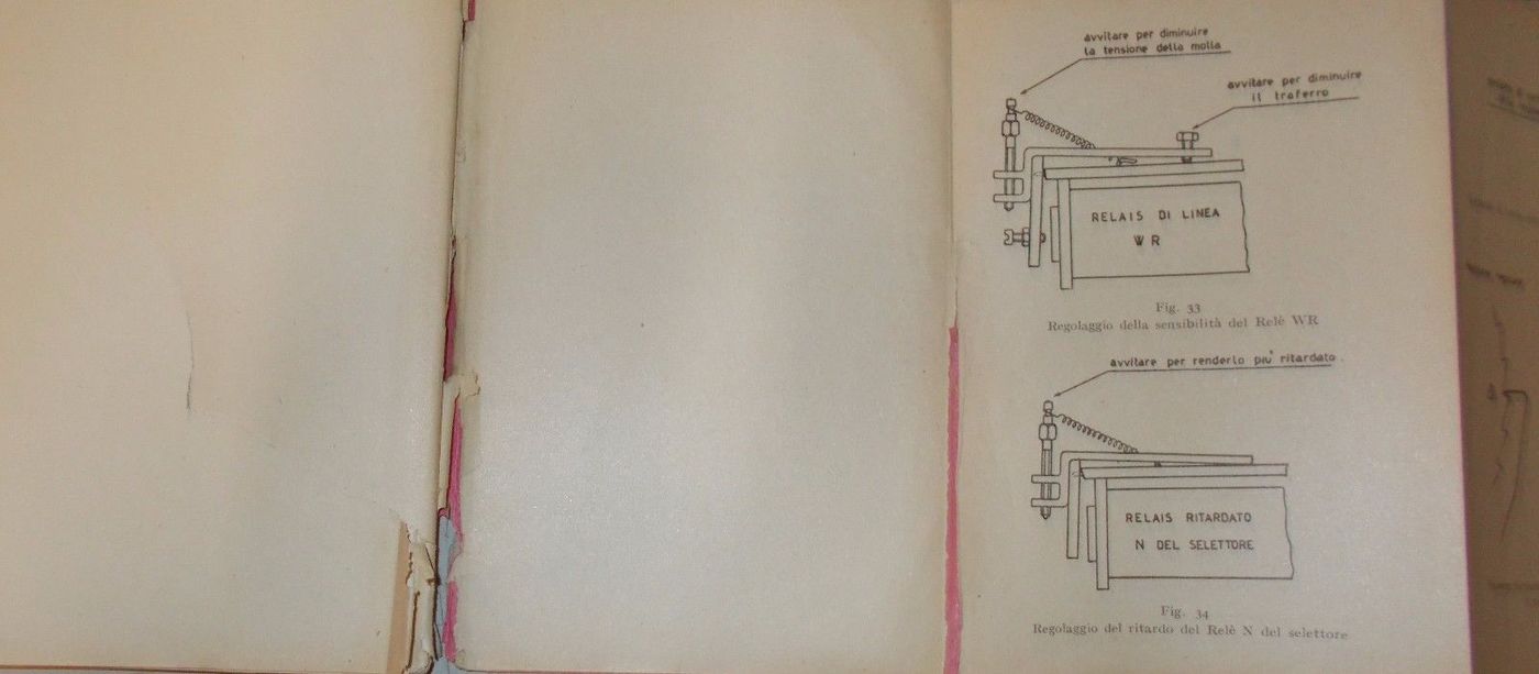 Manuale Telefoni Hasler A Chiamata Selettiva 1947 Ferrovie Dello Stato