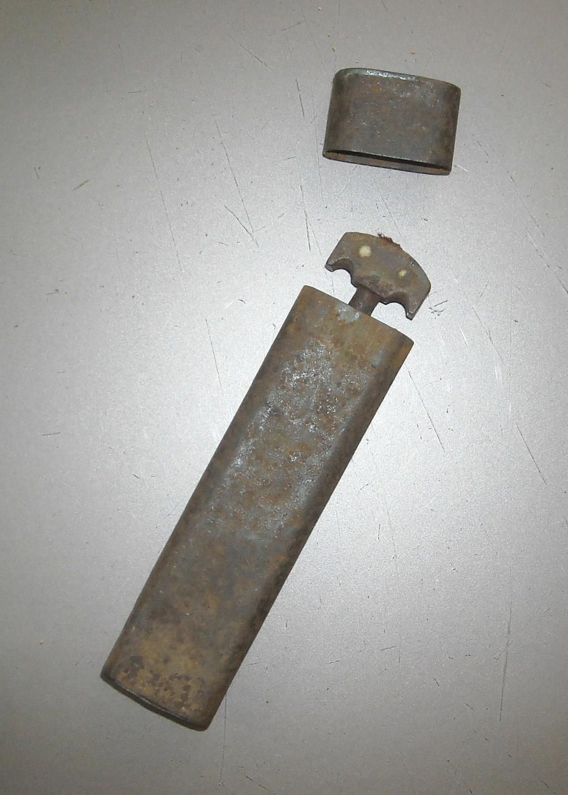 Antico Attrezzo Da Vetraio In Ferro Battuto, XIX Secolo