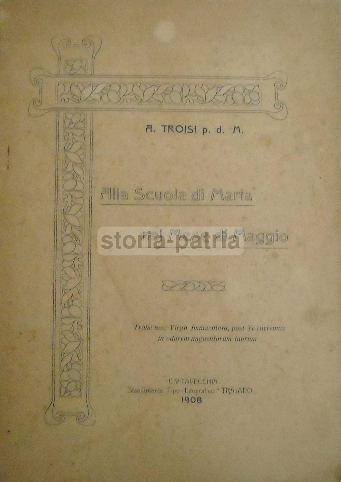 Alla Scuola Di Maria Di A. Troisi (1908)