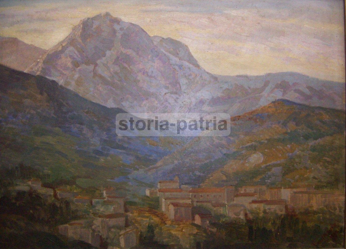 Vivio Cavalieri, Il Gran Sasso d'Italia Visto Da Castelli, 1937