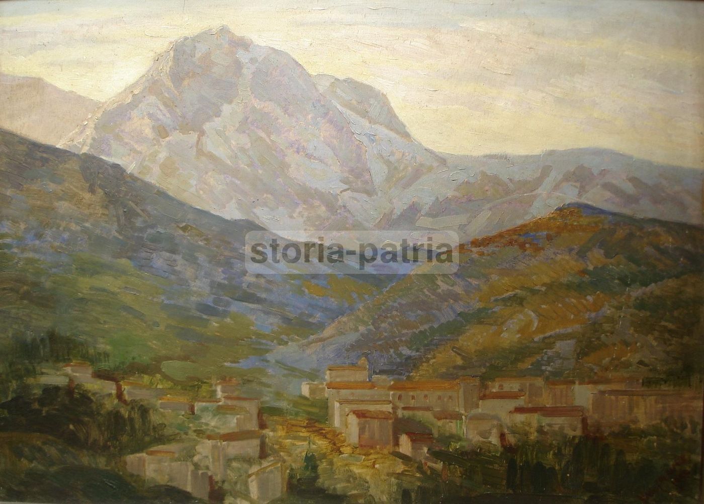 Vivio Cavalieri, Il Gran Sasso d'Italia Visto Da Castelli, 1937