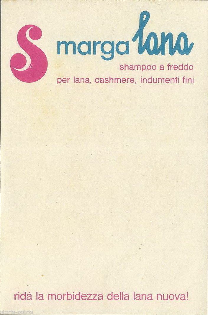 Pubblicità Epoca Marga Lana Shampoo Freddo Anni 40