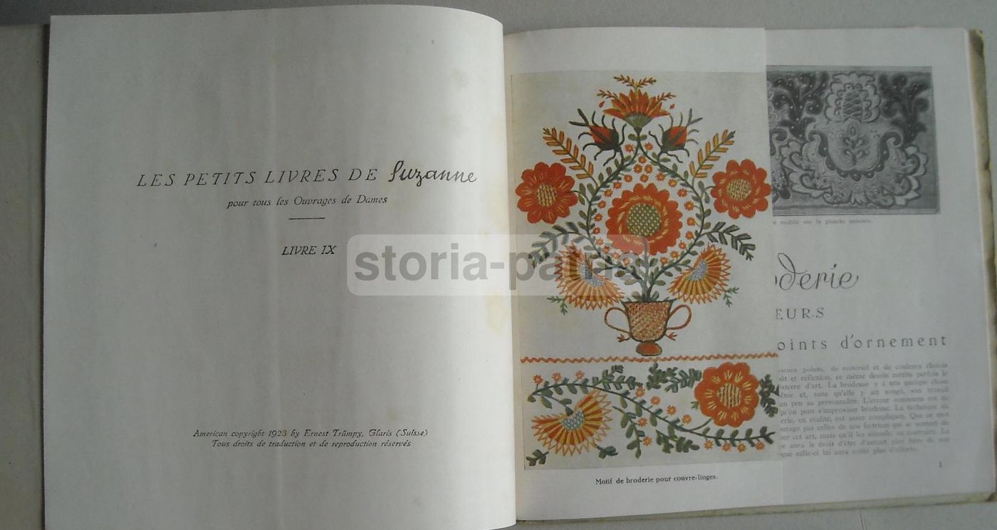 La Broderie En Couleurs: Manuale Di Ricamo, 1923