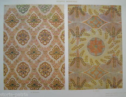 Stampa Antica Stoffe Moderne Zuccaro Guidi Tessuti Decorativi