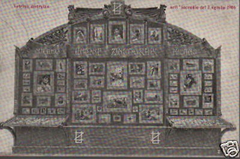Cartolina Pubblicitaria Unione Zincografi Di Mangiarotti Marcello & C., Milano 1900