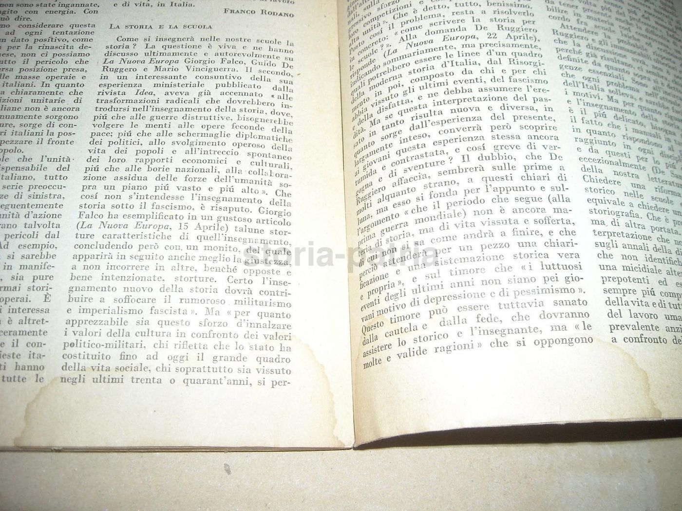 Risorgimento: Rivista Mensile (Einaudi, 1945)   Togliatti, Mafai, Purificato