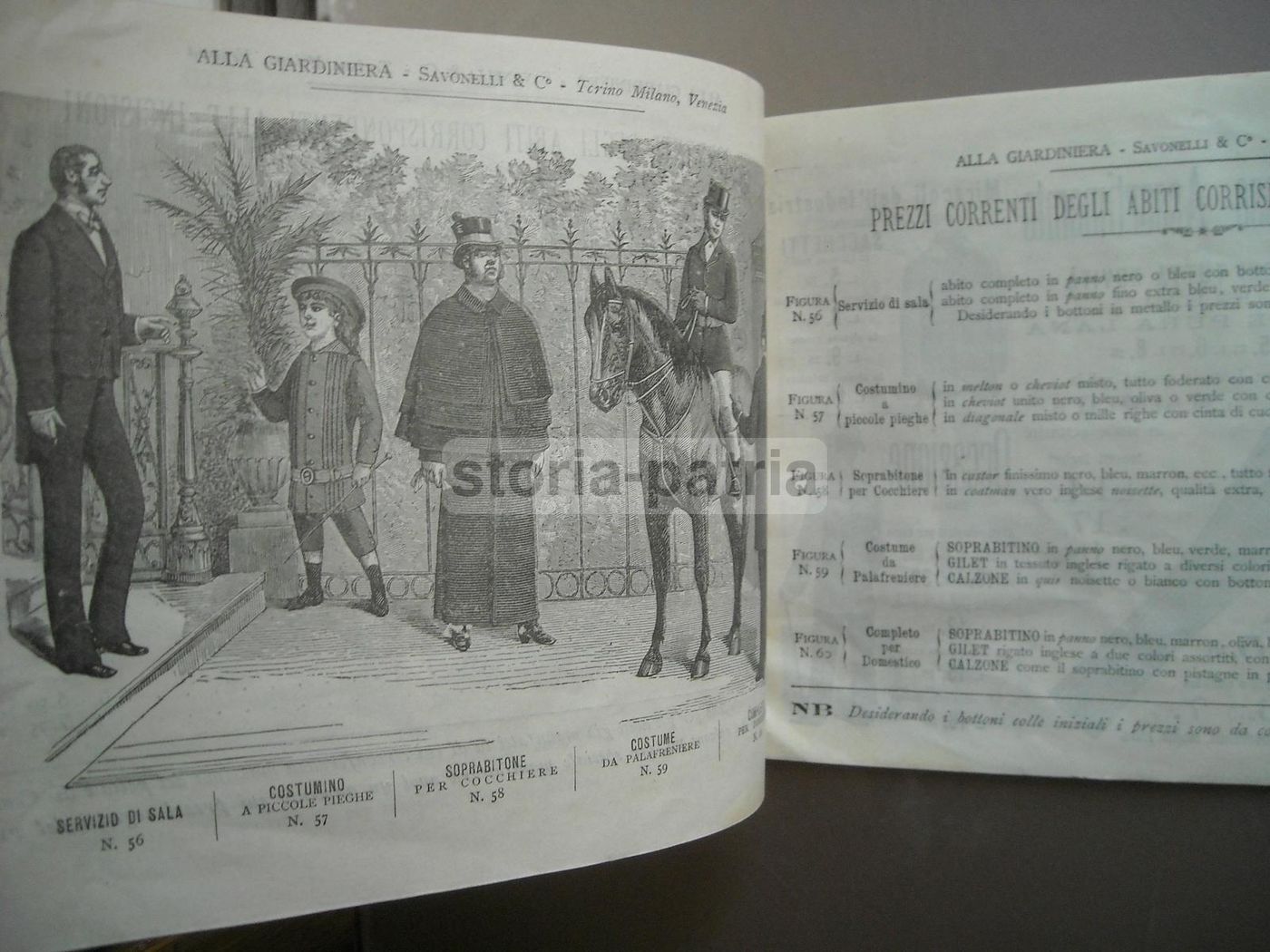 Catalogo Savonelli 1884 Abbigliamento Maschile Torino