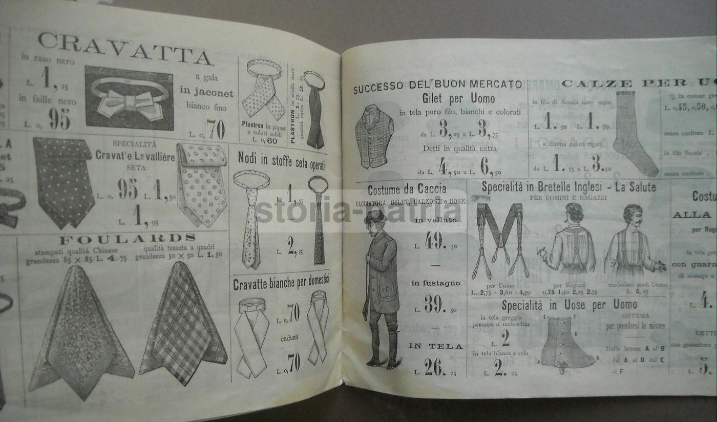 Catalogo Savonelli 1884 Abbigliamento Maschile Torino