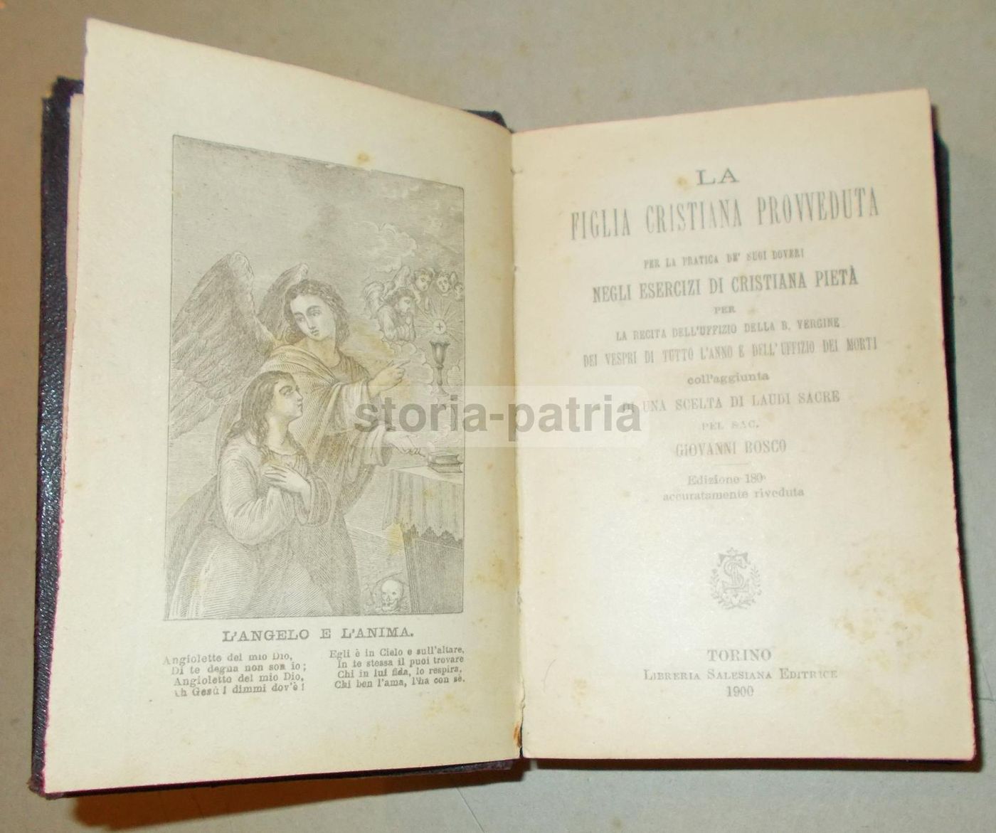 La Figlia Cristiana Provveduta   Giovanni Bosco   Torino, 1900