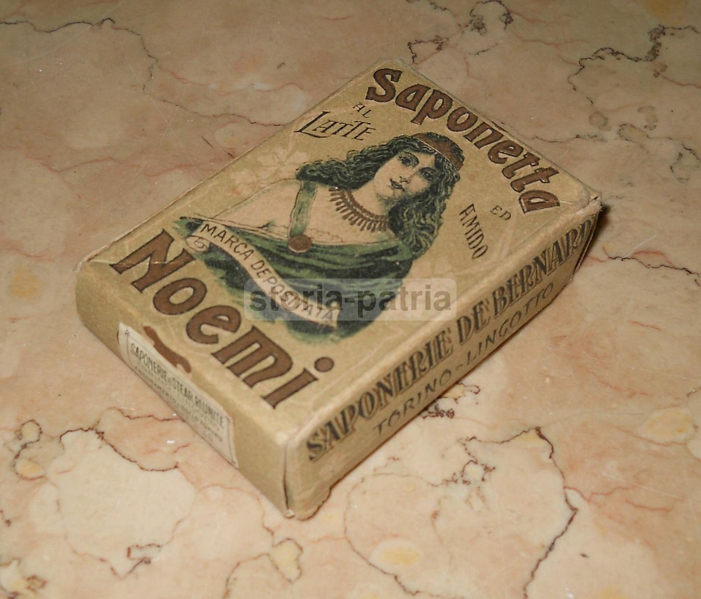 Scatola Saponetta Noemi, Saponerie De Bernardi, Torino, Anni '20